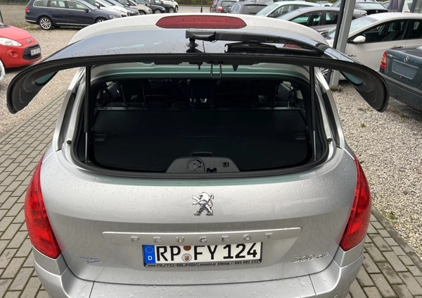 Peugeot 308 cena 16900 przebieg: 162500, rok produkcji 2009 z Olecko małe 742